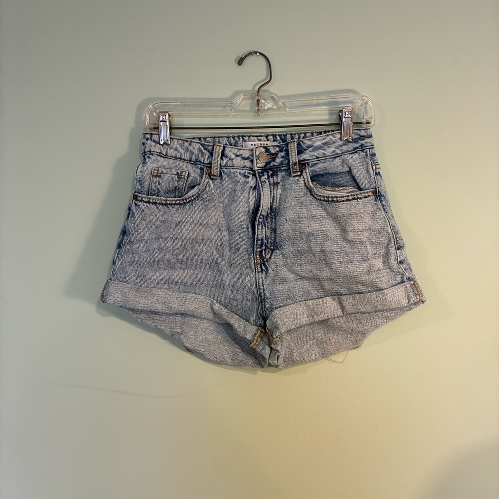 PacSun Light Blue Jean Shorts
